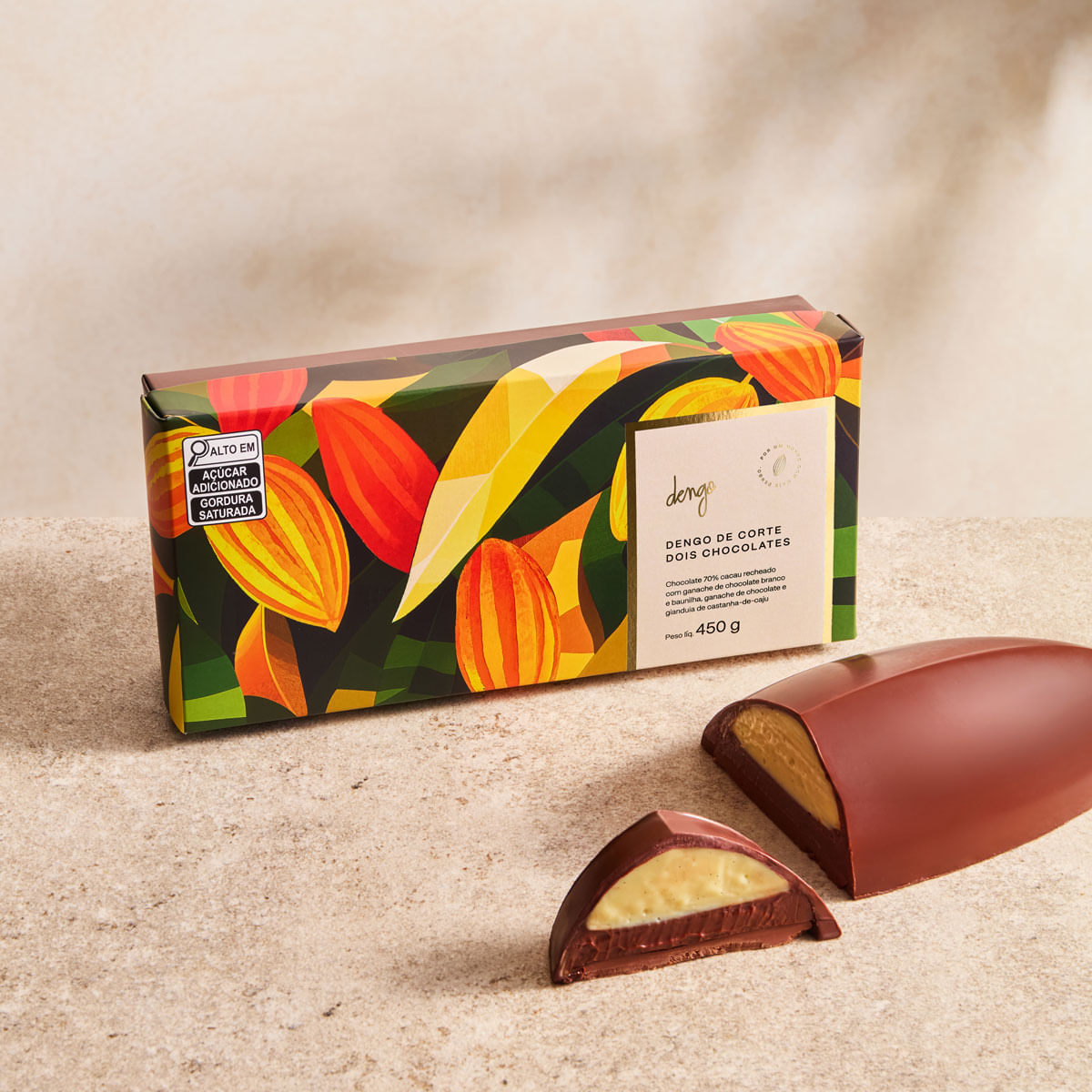 Dengo de Corte Dois Chocolates | 450g