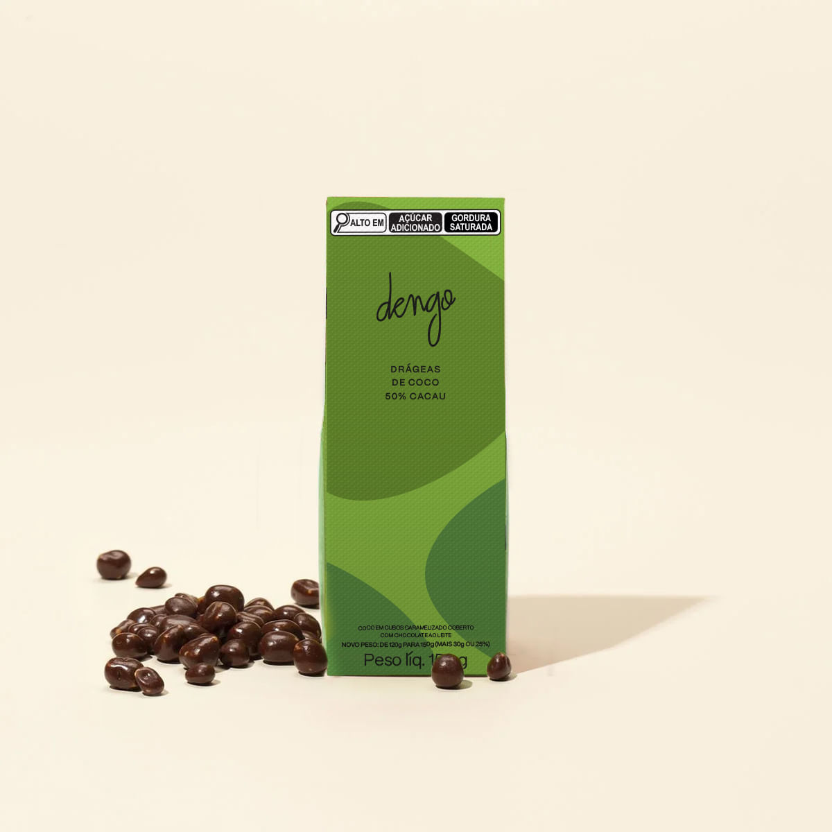 Drágeas de Coco com Chocolate | 150g